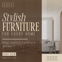 Stylish Quality Furniture Instagram post Image Preview