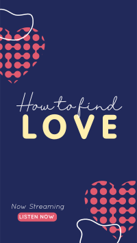 How To Find Love Instagram Story Design