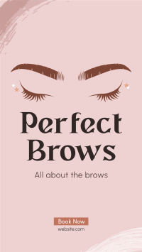 Perfect Beauty Brows Instagram story Image Preview