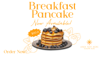 Breakfast Blueberry Pancake Animation Image Preview