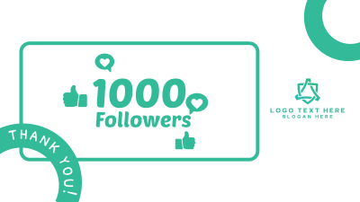 Thank you Followers Facebook event cover Image Preview