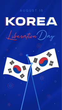 Korea Liberation Day TikTok Video Image Preview