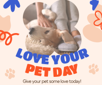 Pet Loving Day Facebook Post Design