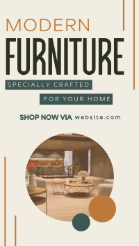 Modern Furniture Shop TikTok video Image Preview