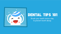 Preventing Tooth Decay Facebook Event Cover Design