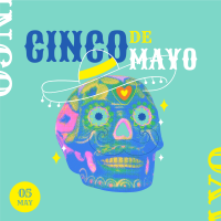 Skull De Mayo Instagram post Image Preview