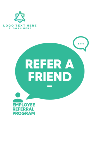 Employee Referral Program Poster Design