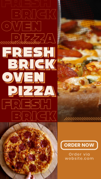 Yummy Brick Oven Pizza Facebook story Image Preview