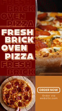 Yummy Brick Oven Pizza Facebook Story Image Preview