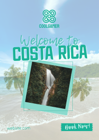 Paradise At Costa Rica Flyer Design