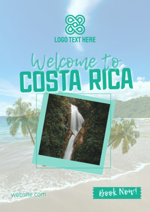 Paradise At Costa Rica Flyer Image Preview