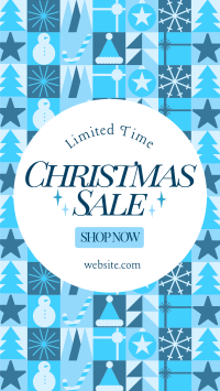Exciting Christmas Sale Facebook Story Design