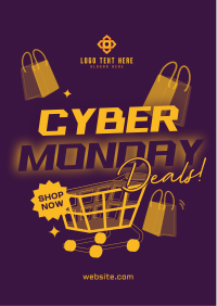 Cyber Monday Deals Flyer Design