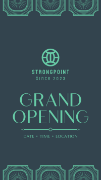 Vintage Grand Opening Facebook story Image Preview