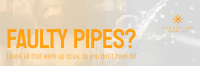 Faulty Pipes Twitter header (cover) Image Preview
