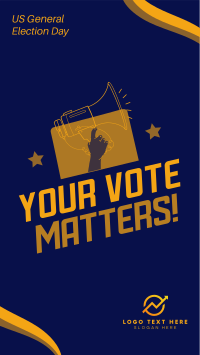 Your Vote Matters TikTok video Image Preview