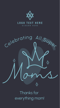 Super Moms Greeting Video Image Preview