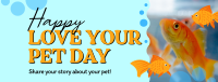 Bubbly Pet Day Facebook Cover Design