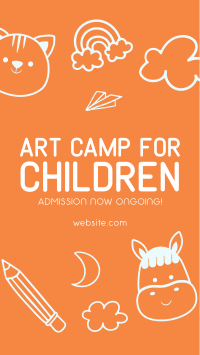 Art Camp for Kids Instagram story Image Preview