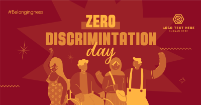 Zero Discrimination Day Facebook ad Image Preview