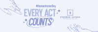 Handdrawn Humanitarian Day Twitter Header Image Preview