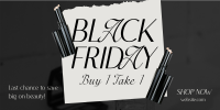 Black Friday Beauty Care Twitter Post Image Preview