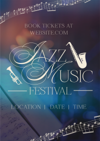 Modern Nostalgia Jazz Day Flyer Image Preview