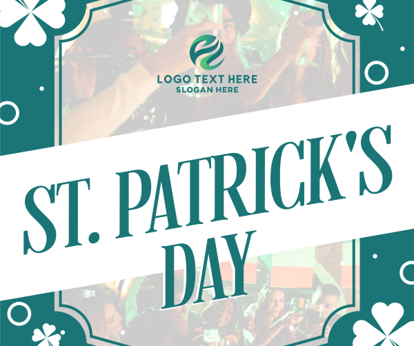 St. Patrick's Celebration Facebook Post Design