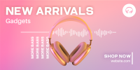 Girly Headphone Twitter post Image Preview