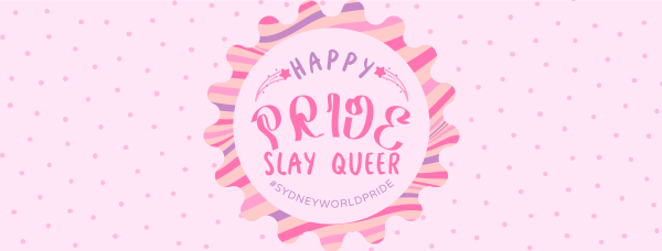 Pride Day Badge Facebook Cover Design Image Preview