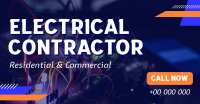  Electrical Contractor Service Facebook Ad Design
