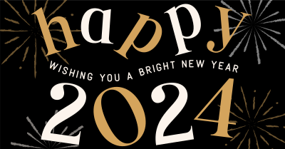 Bright New Year Facebook ad Image Preview