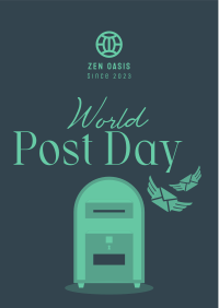 Post Office Box Flyer Design