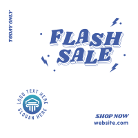 Flash Sale Thunder Instagram post Image Preview