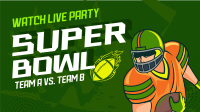 Football Game Night Facebook event cover Image Preview