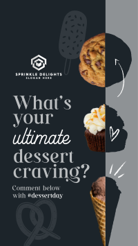 Dessert Customer Engagement YouTube Short Image Preview