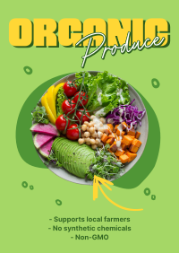 Healthy Salad Poster Design