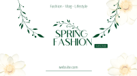 Aesthetic Spring Fashion YouTube cover (channel art) Image Preview