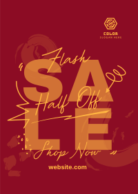 Doodly Generic Flash Sale Poster Image Preview