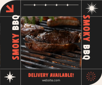 BBQ Delivery Available Facebook post Image Preview