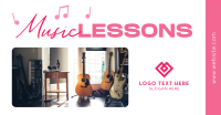 Music Lessons Facebook Ad Image Preview