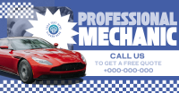 Modern Professional Mechanic Facebook Ad Design