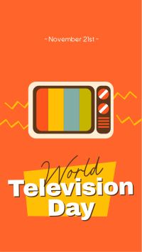 World Television Day Instagram reel Image Preview