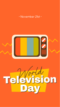 World Television Day Instagram Reel Image Preview