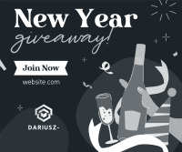 New Year Giveaway Facebook post Image Preview