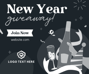 New Year Giveaway Facebook post Image Preview