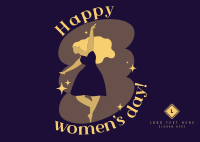 Celebrating Women Postcard Design