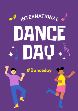 World Dance Day Poster Image Preview