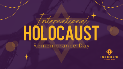 Holocaust Memorial Day Facebook event cover Image Preview