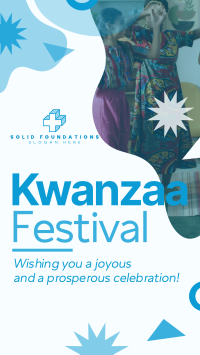 Kwanzaa Day Greeting Instagram Reel Design